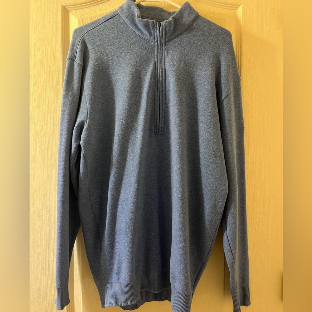 Straightdown 1/4 Zip Pullover sz L